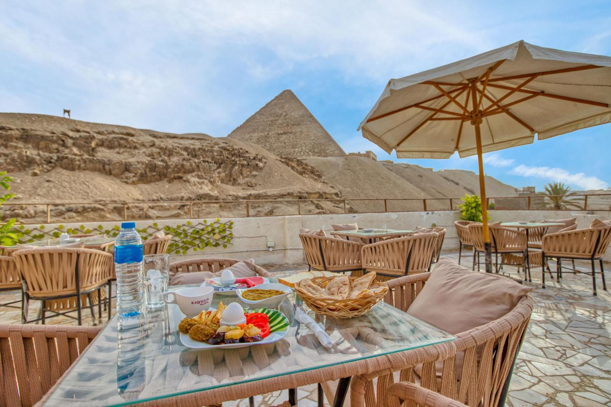 Villa Khufu Pyramids Hotel Kafret el-Gabal Extérieur photo