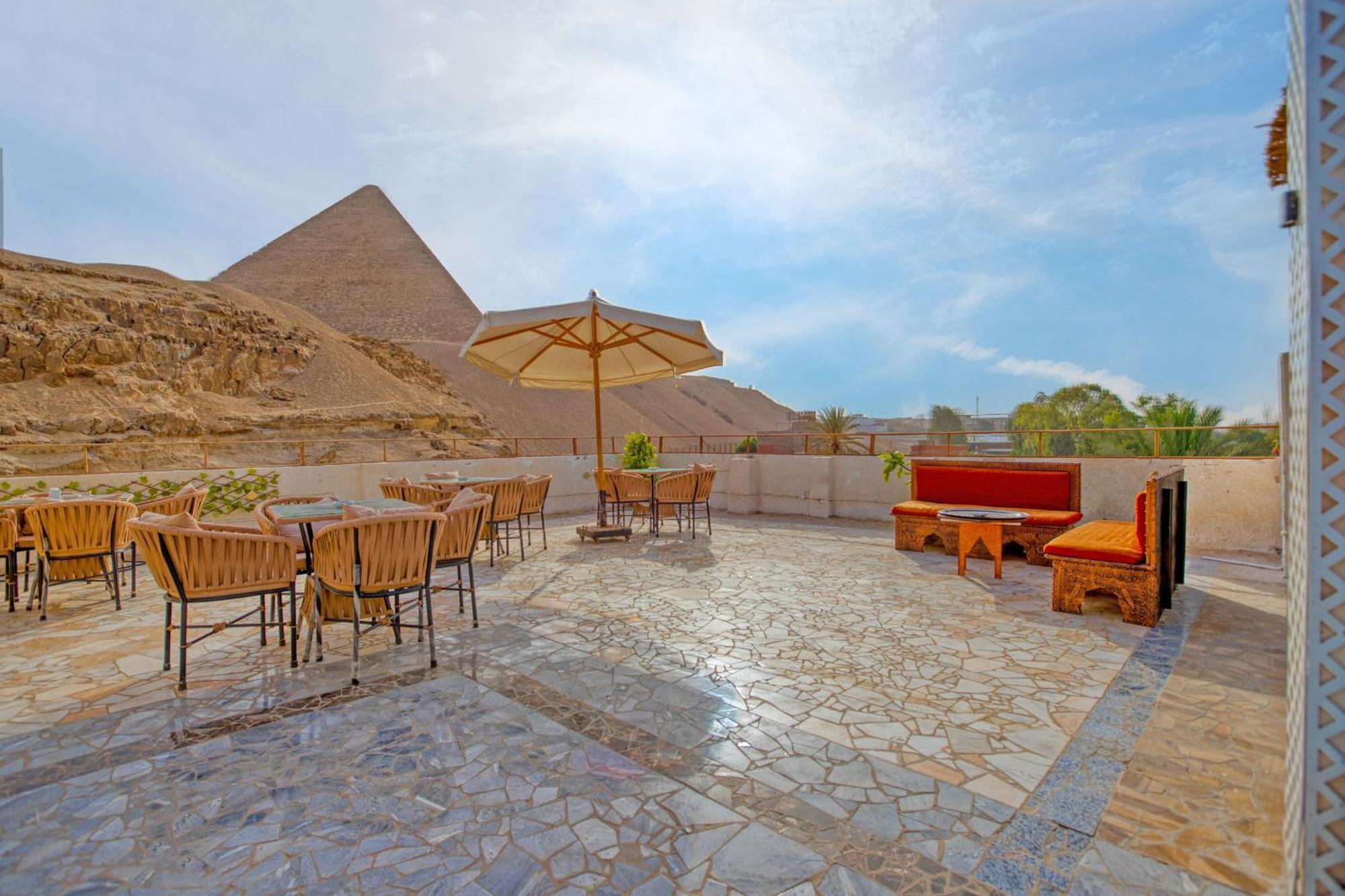 Villa Khufu Pyramids Hotel Kafret el-Gabal Extérieur photo