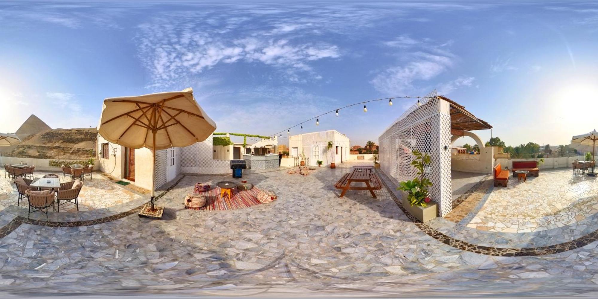 Villa Khufu Pyramids Hotel Kafret el-Gabal Extérieur photo